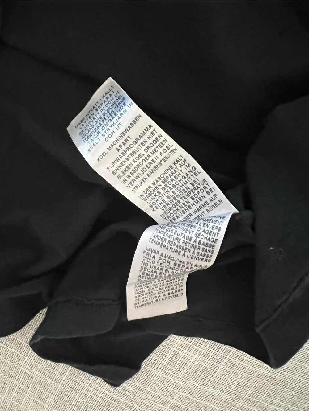 True Religion RARE “Mr Big Stuff” Black Tee Medium